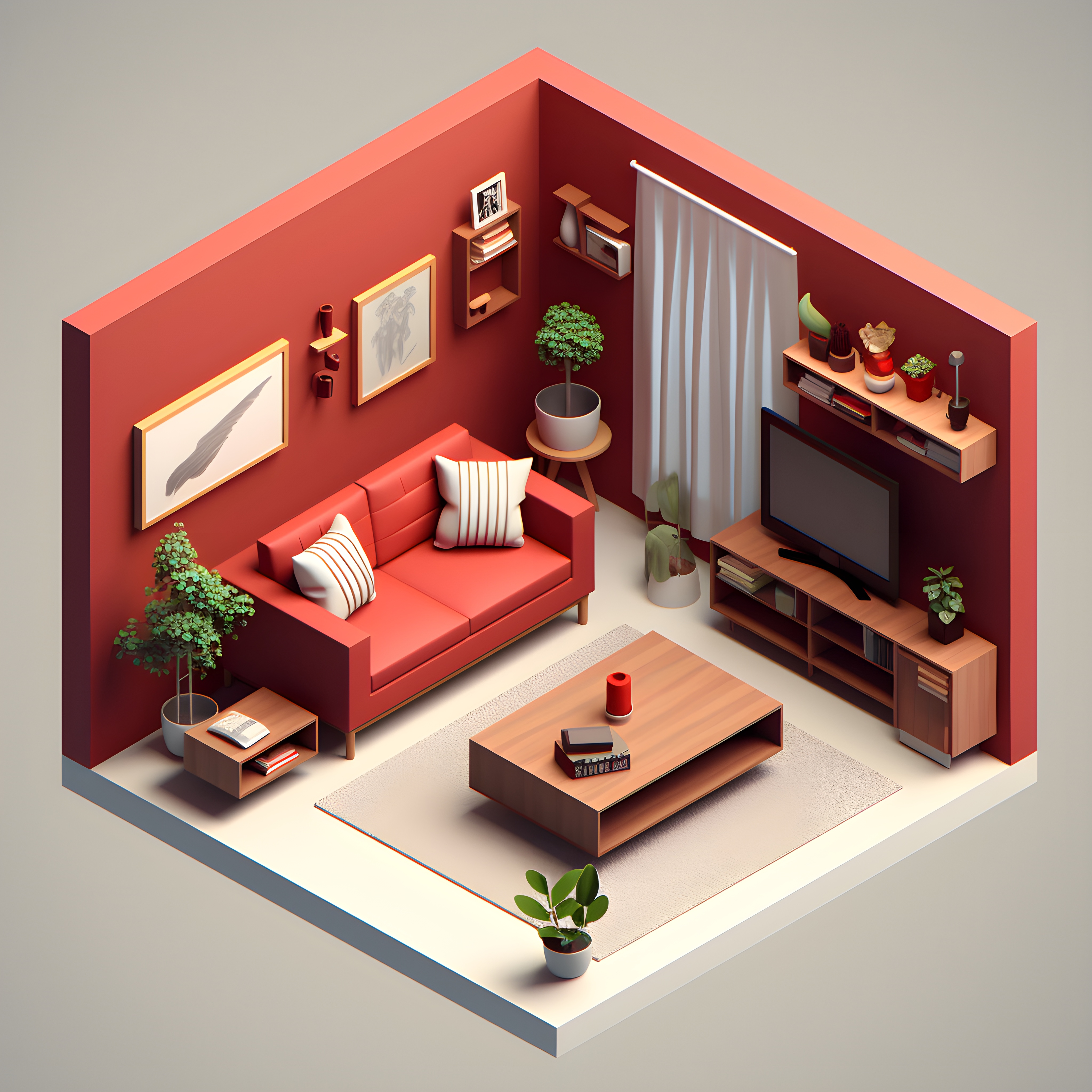 2D/3D Interior Layouts