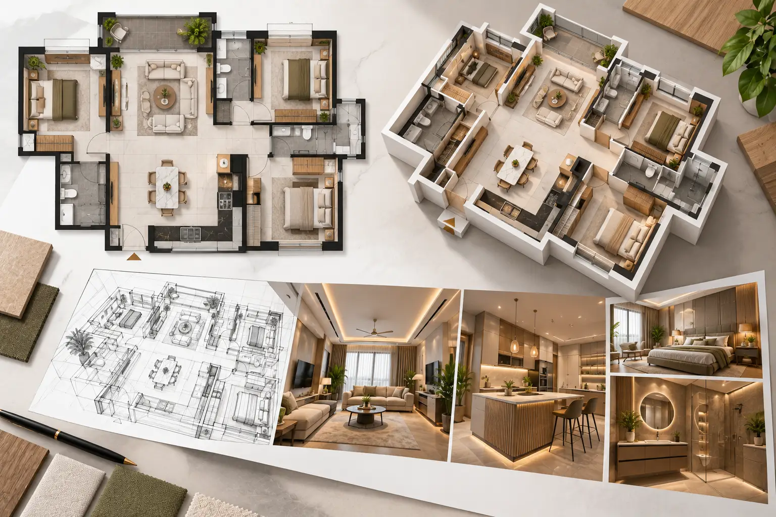 2D/3D Layout Service in Bangalore