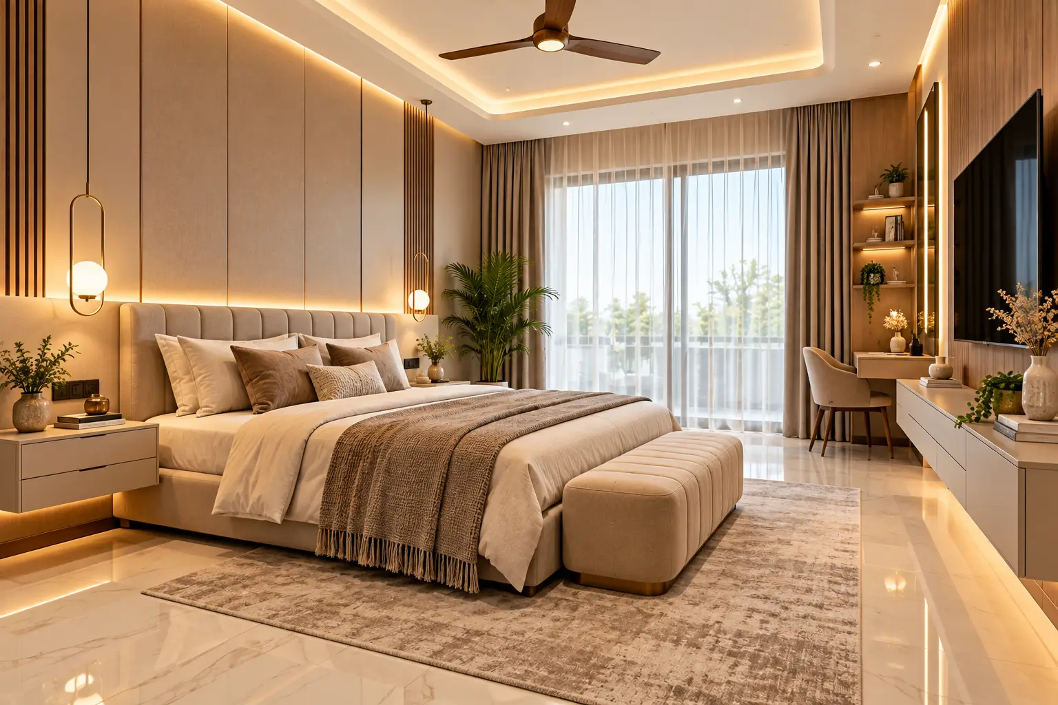 Bedroom Home Interiors In Bangalore